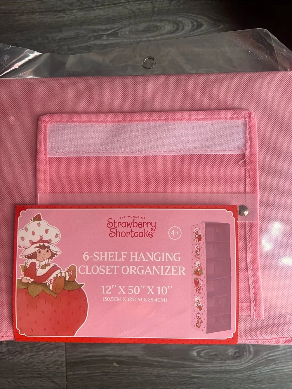 Strawberry Shortcake 6-Shelf Hanging Closet Organizer